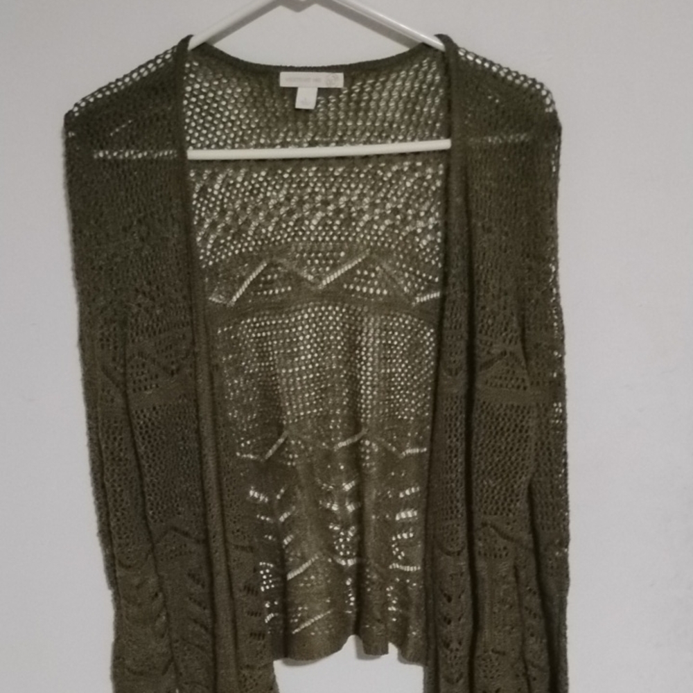 Westport Olive Green Sweater